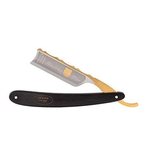Carbon Ebony Steel Straight Razor T54002