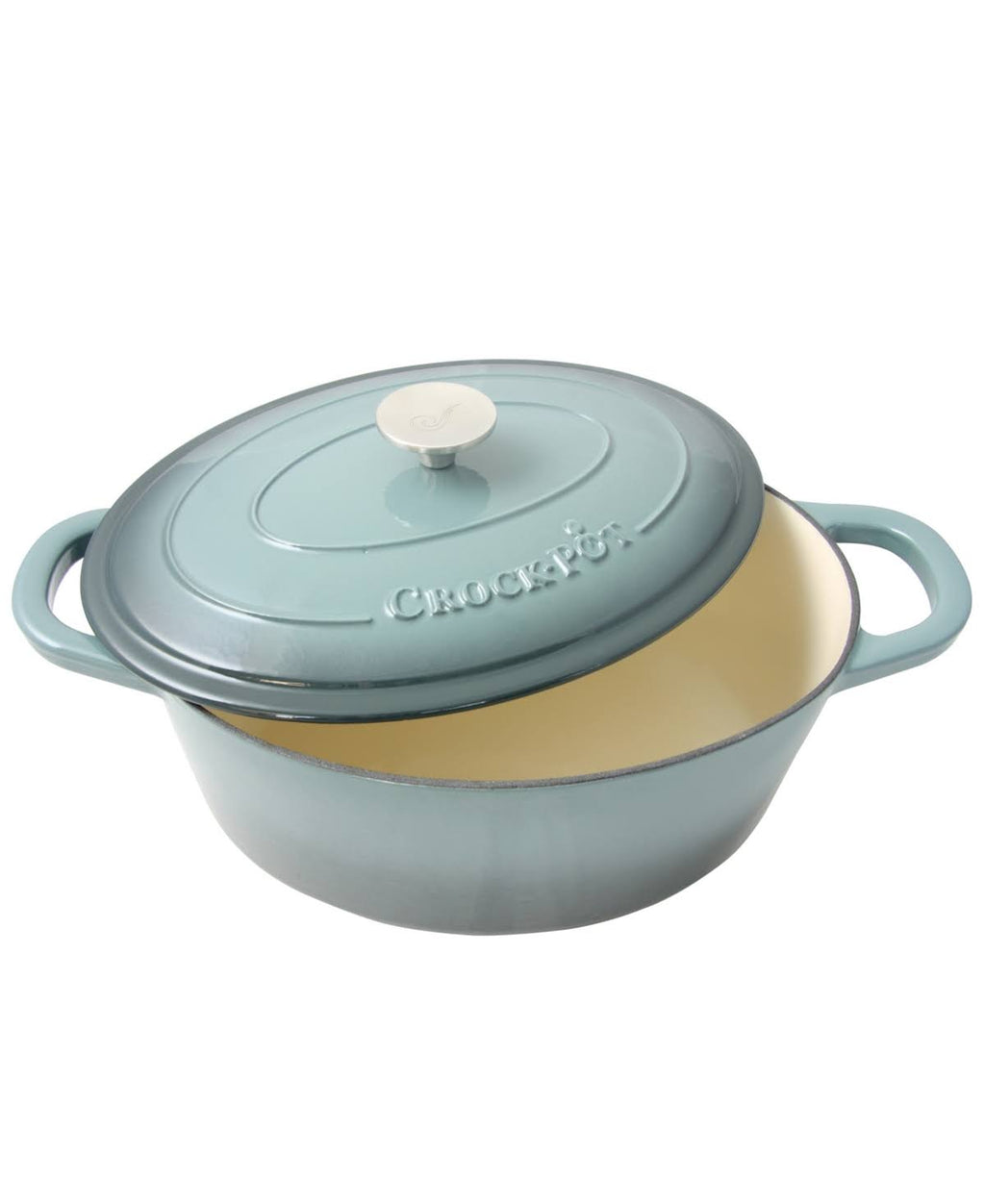 Scarlet Red 7-Quart Cast Iron Dutch Oven Q982116