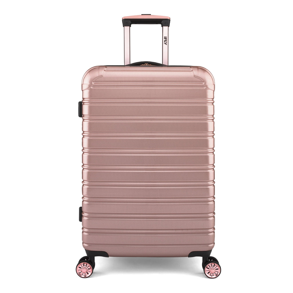 24" Hardside Fibertech Checked Luggage D35611