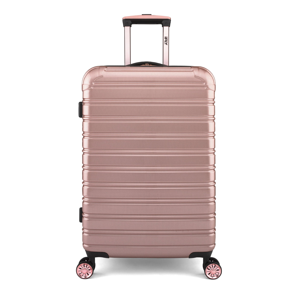 24" Hardside Fibertech Checked Luggage D35611