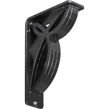 Wrought Iron Bracket Antiqued Copper Triple Center brace O278288