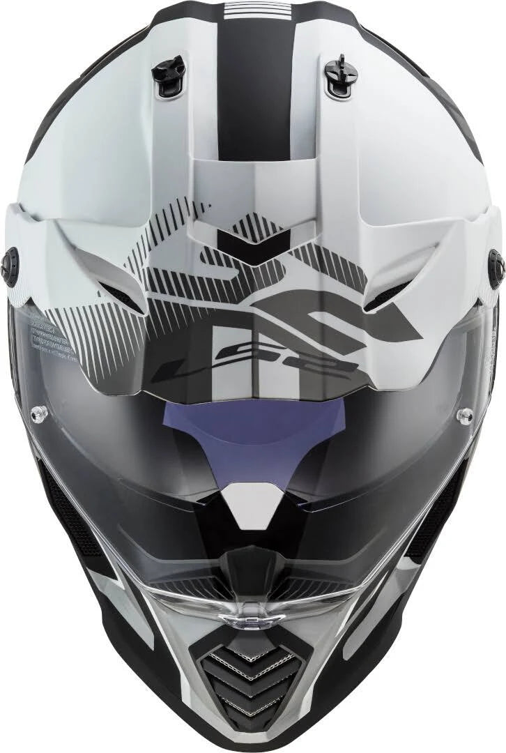 Matt White / Black Helmet Size XL G88477