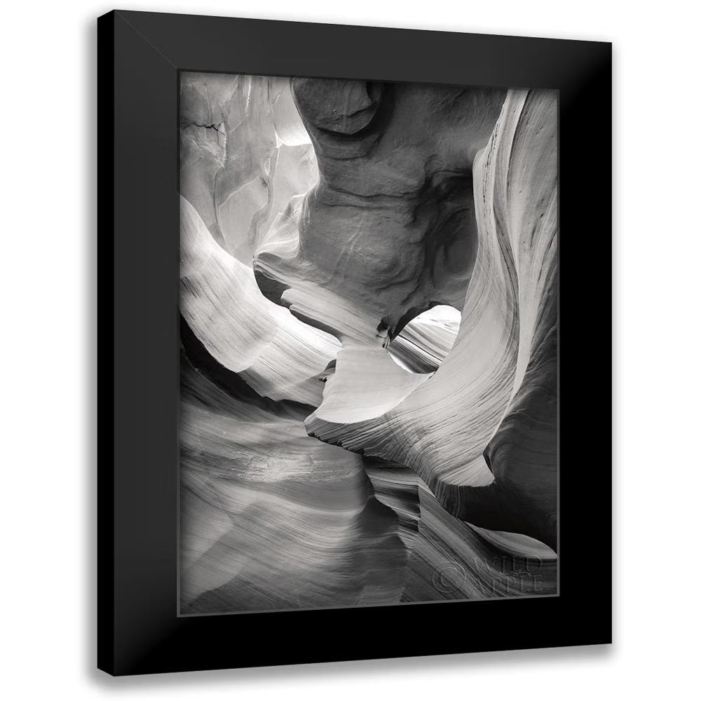 Black Modern Framed Museum Art Print T834