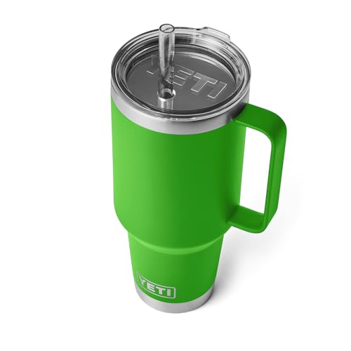 35 oz Vacuum Insulated Stainless Steel Tumbler with Handle and Straw Lid R772