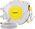 Retractable Garden Hose Reel with 8 Pattern Spray Nozzle D57571
