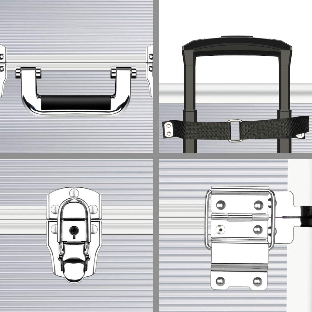 Professional Cosmetics Rolling Organizer Aluminum Frame V705903