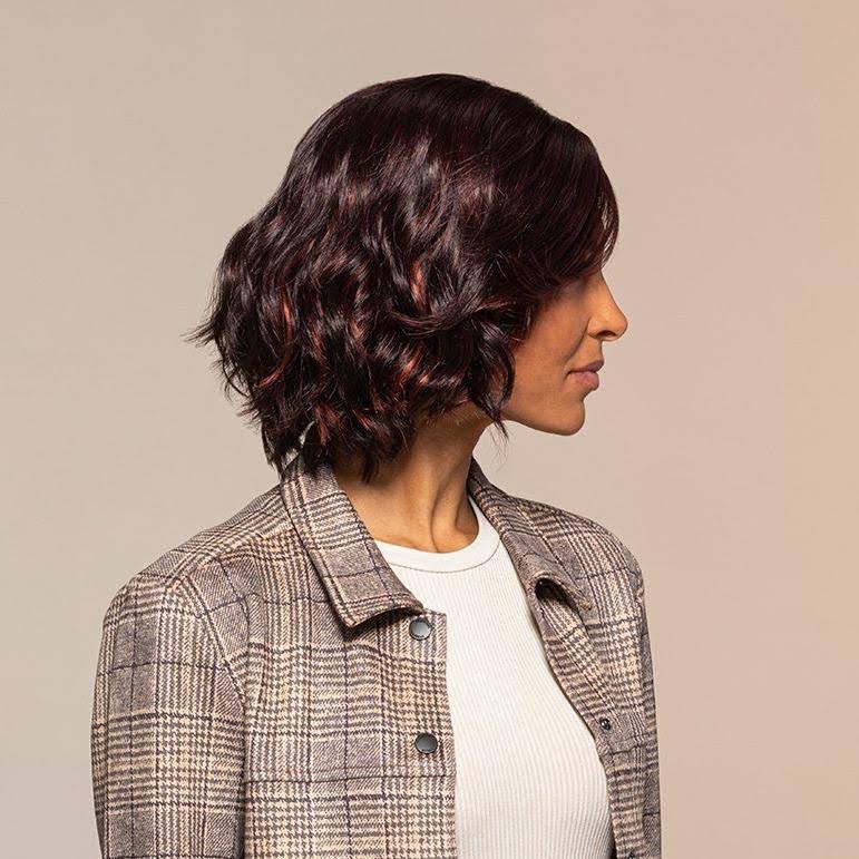 Synthetic Lace Front Wig (Mono Part) U4806