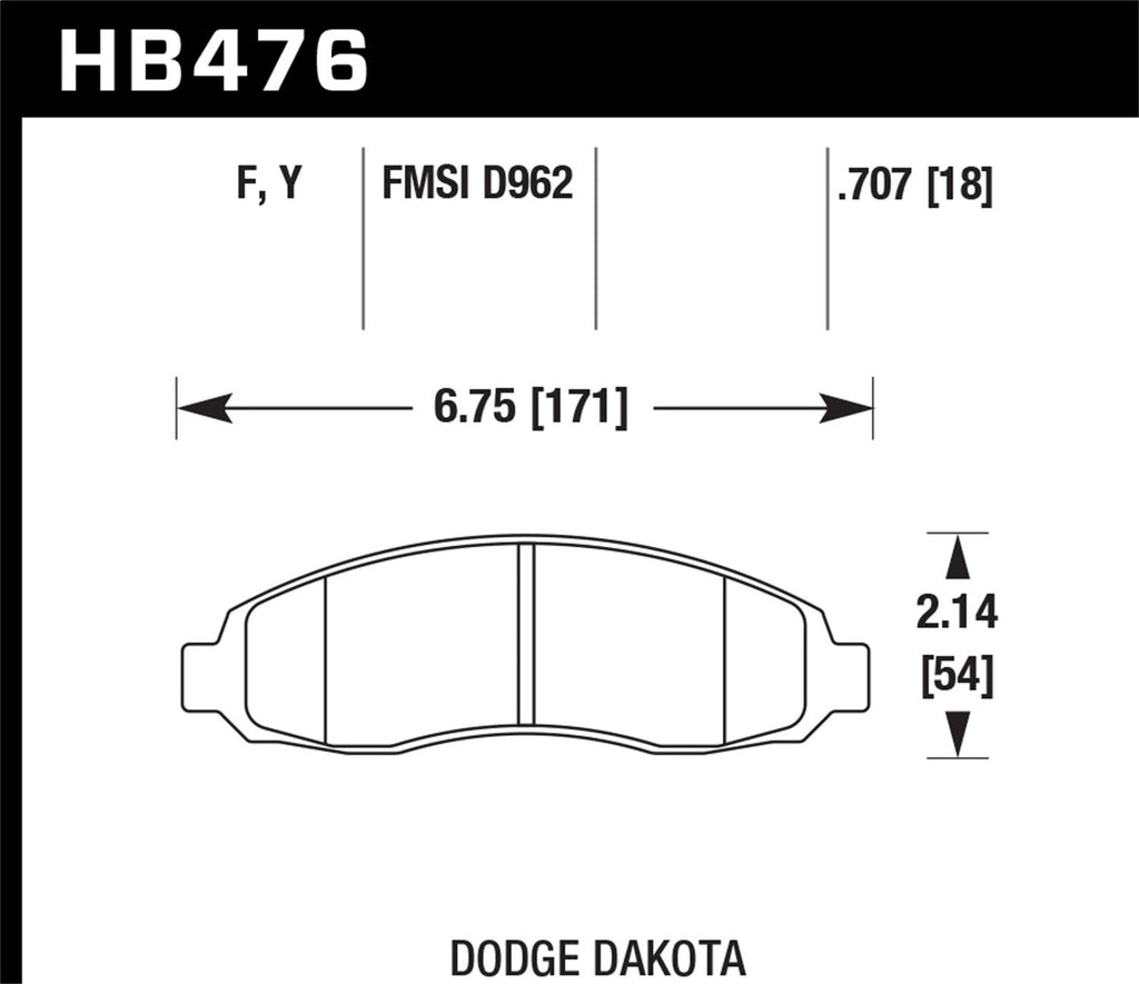 LTS Brake Pads I4826