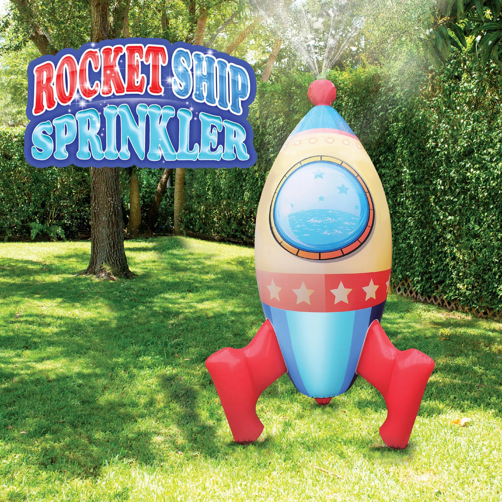 Inflatable Sprinkler Rocket Ship E83717