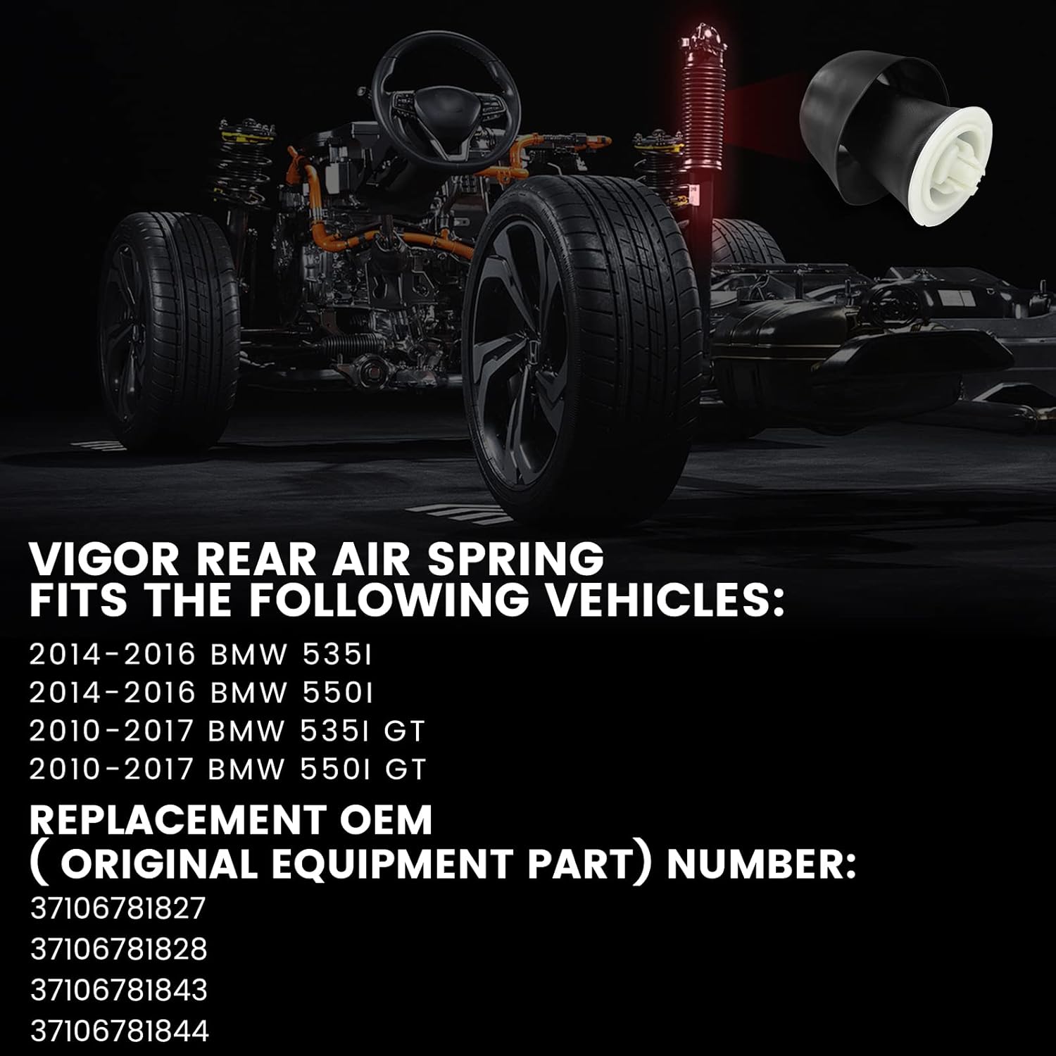 Rear Air Spring C52724