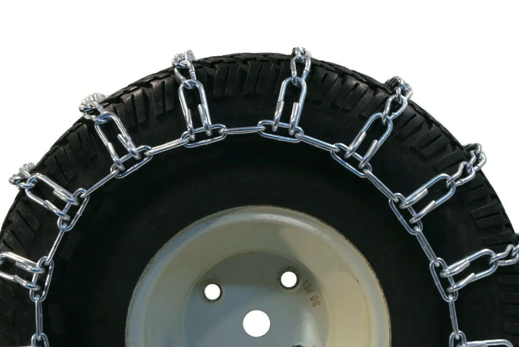 Pair of 2 Link Tire Chains 15x5x6 V626