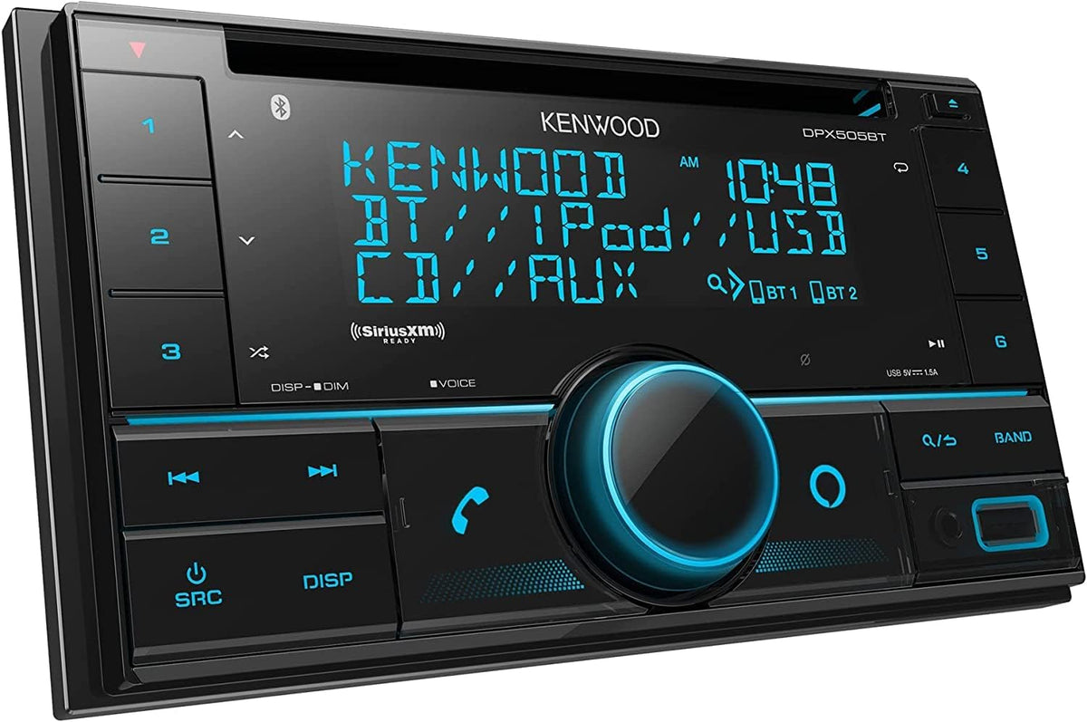 Double DIN CD Car Stereo with Bluetooth M603