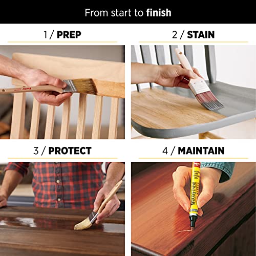 Clear Oil-Modified Polyurethane, Warm Satin J83700