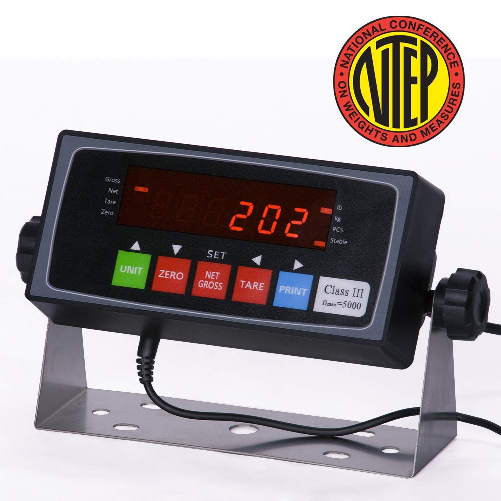 Steel Floor Scale Pallet Scale with Digital Indicator (48”x48”) F115