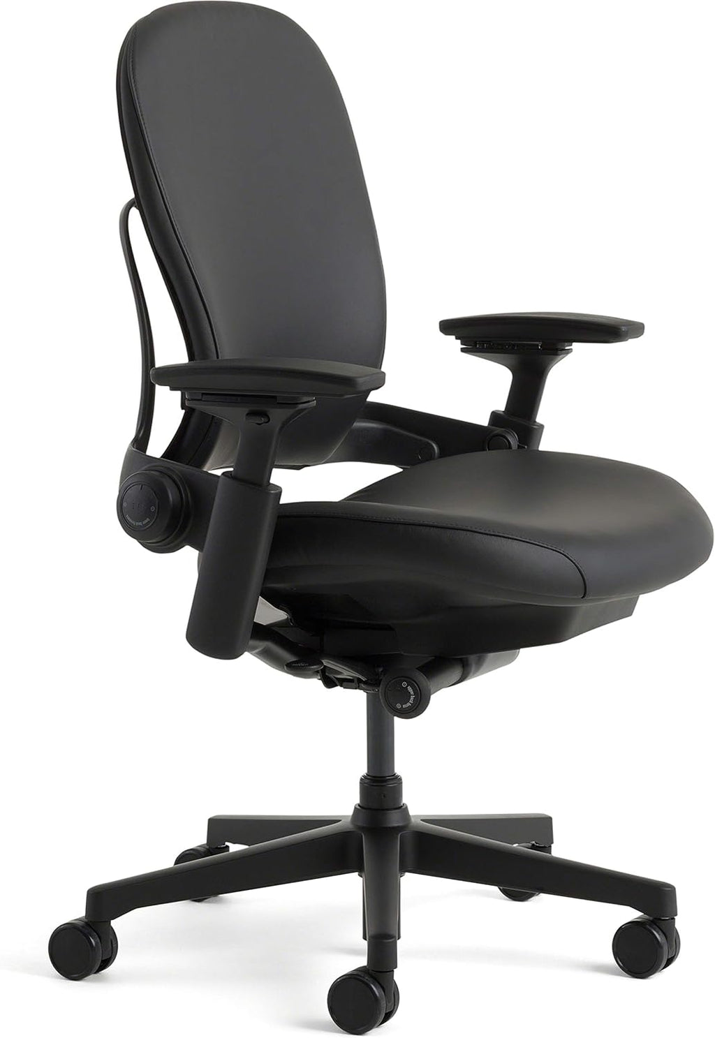 Black Leather Office Desk Chair G677943