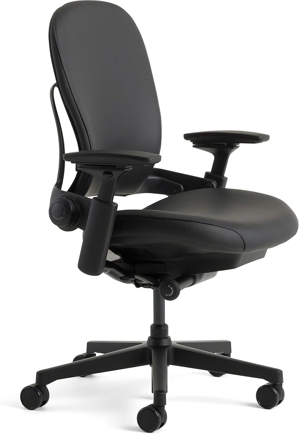 Black Leather Office Desk Chair G677943