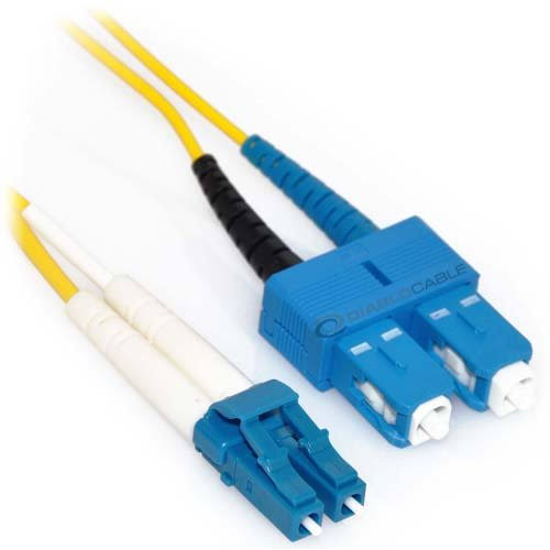 50m LC/SC Duplex 9/125 Single Mode Fiber Patch Cable Y438