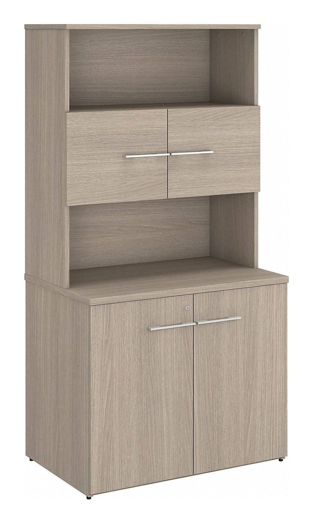 36W Tall Storage Cabinet with Doors and Shelves F60699