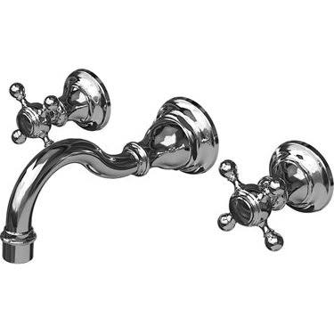 Satin Nickel Wall Mount Lavatory Faucet A901