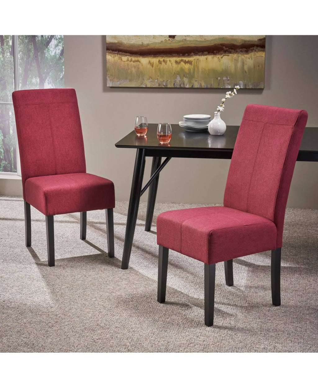 Red Dining Chair (Set of 2) K798