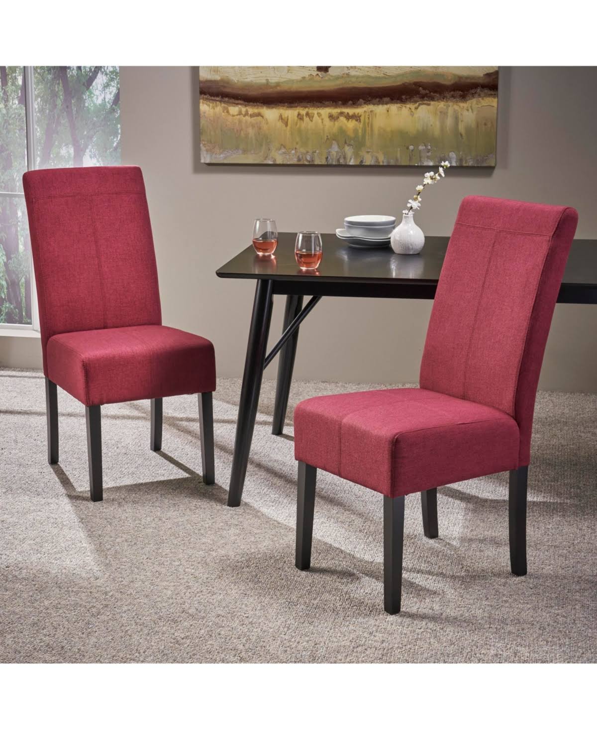 Red Dining Chair (Set of 2) K798