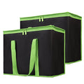 Insulated Food Delivery Bag, Black-Red, 1Pk W22223