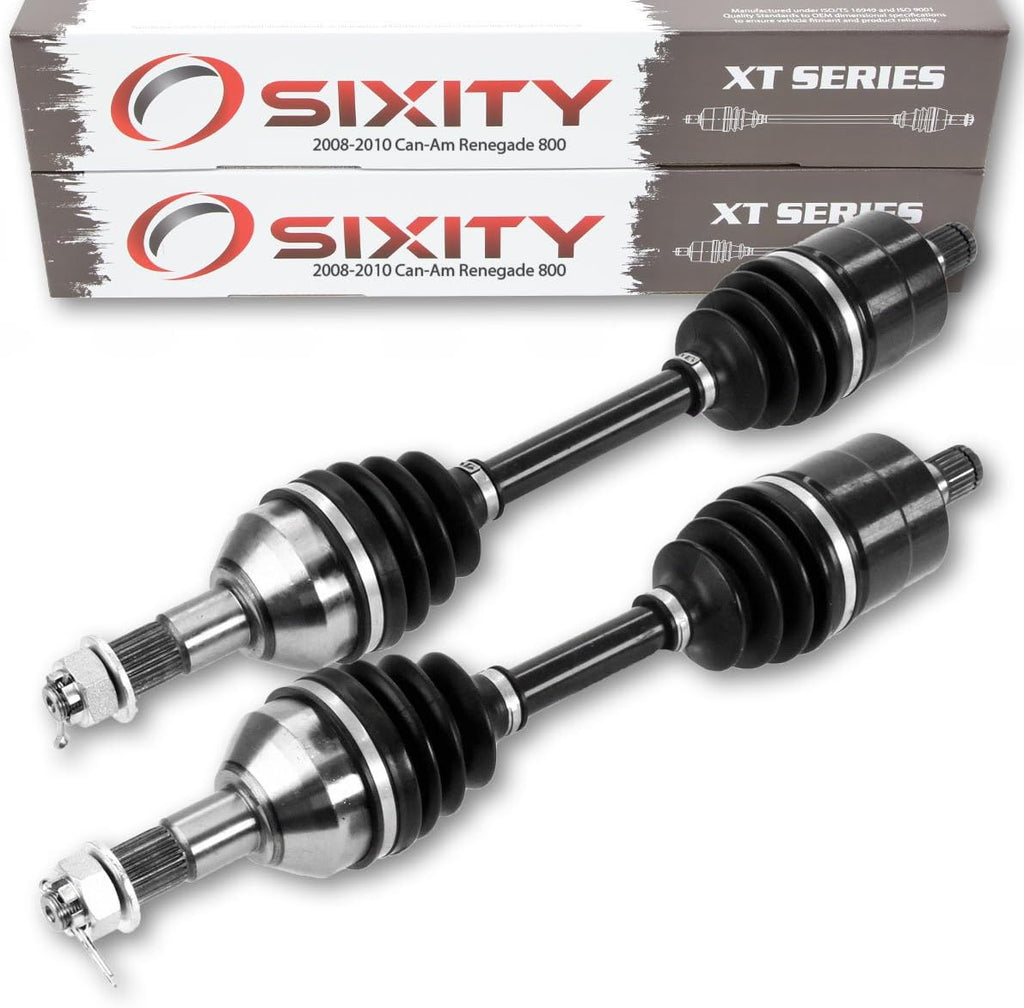 Rear Left Right Axles Pair for Can-Am Renegade 800 4X4 E385