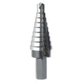#2 Unibit Self-Starting Stairstep Bit, 6-Step, 3/16 to 1/2 Dia, 3/8 Depth U1264