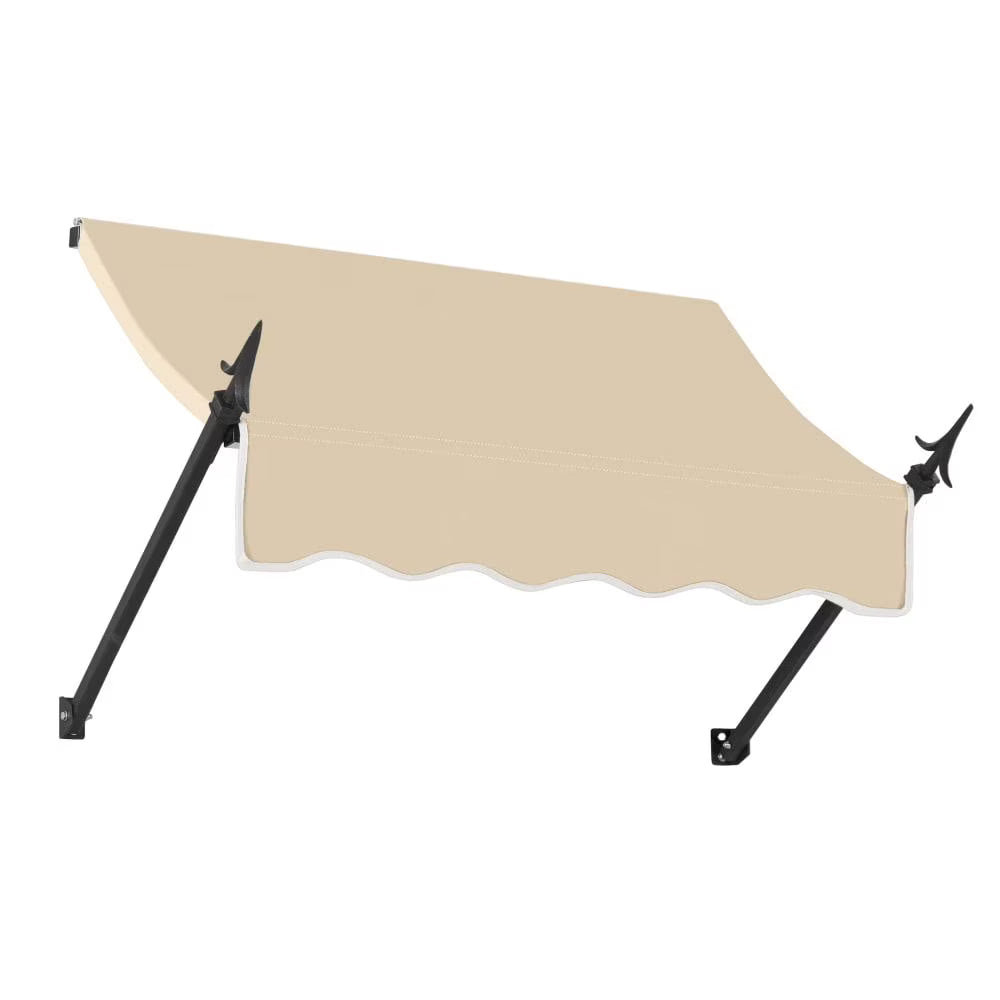 Tan Acrylic Fixed Awning X8074