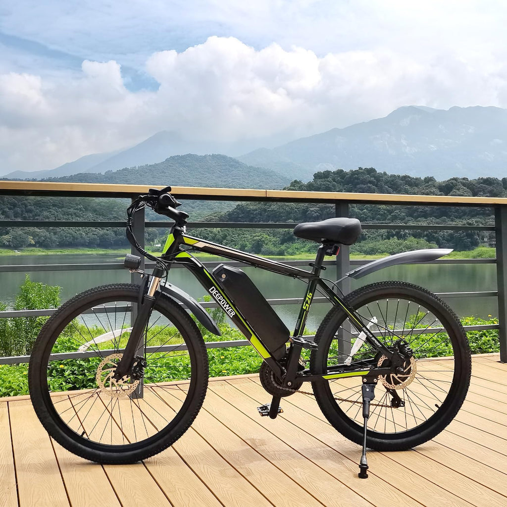 Electric Bike 500W 26" 48V 12.8Ah 21-Speed Front Fork Suspension S355