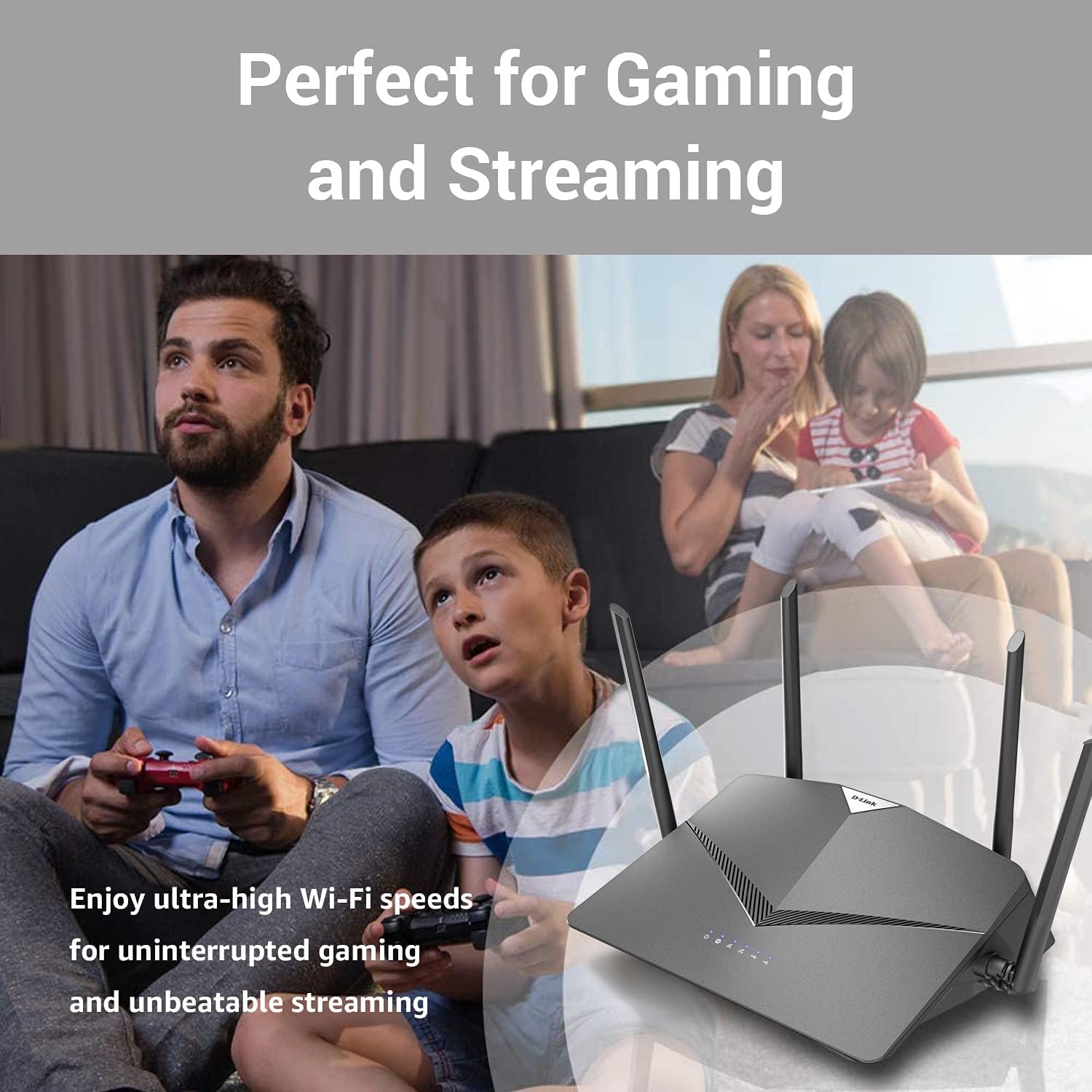 AC2600 Dual Band Gigabit Mesh Router Pack of 2 E5024