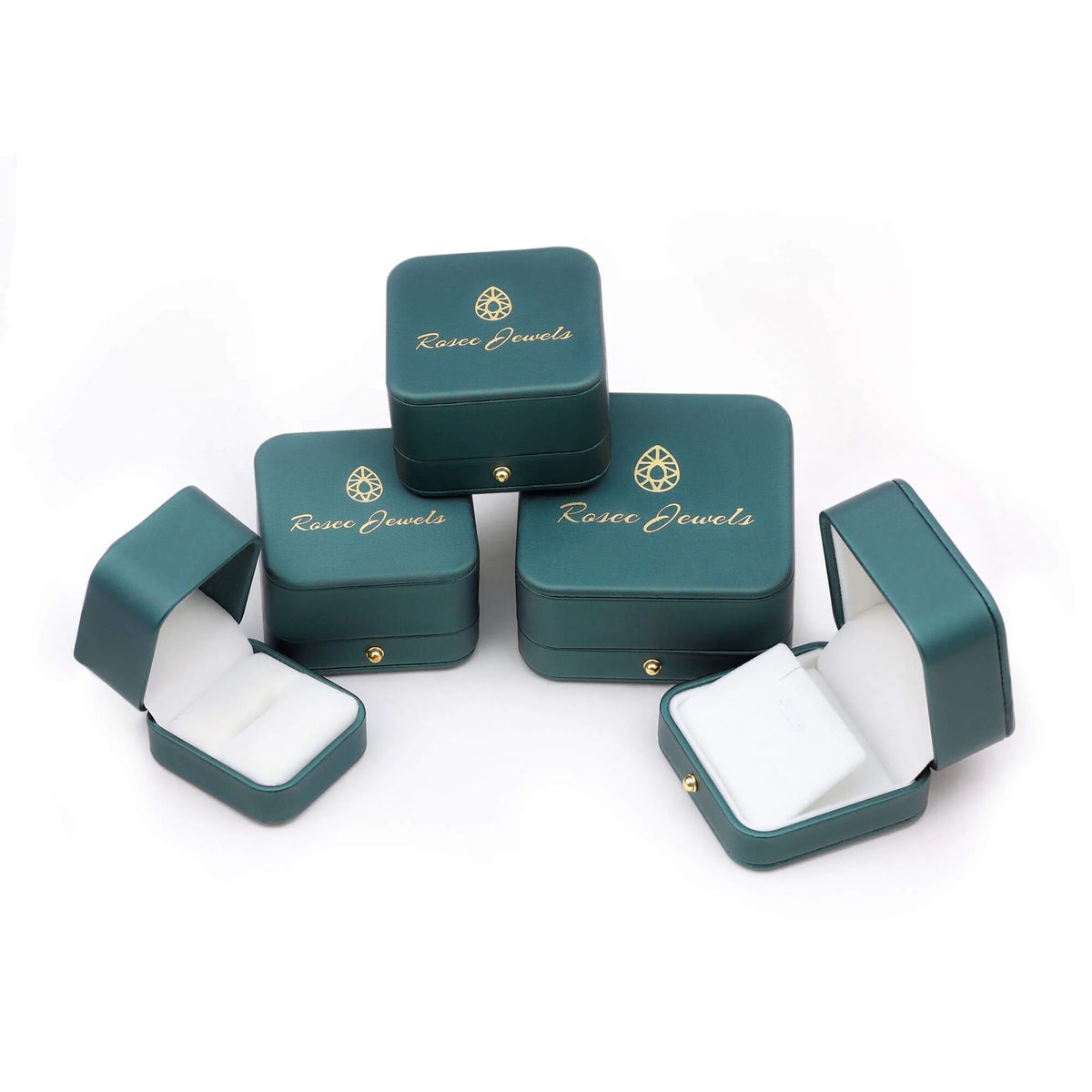 Lab Grown Emerald Solitaire Ring with Diamond, Princess Cut, 8 mm, 925 Sterling Silver, US 10.00 O603029