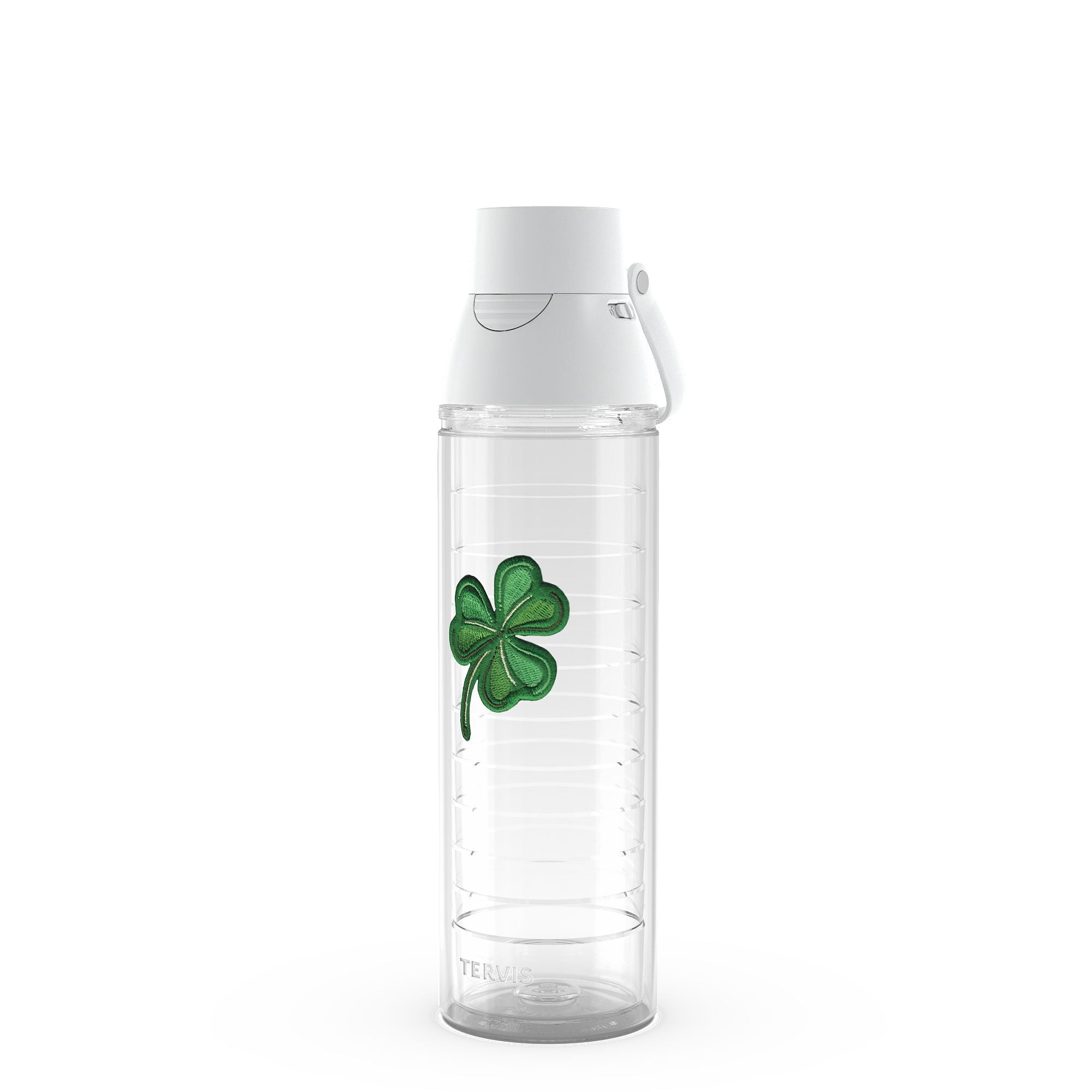 Tervis Shamrock Double Walled Insulated Tumbler Travel Cup, 24oz Venture Lite Water Bottle P275