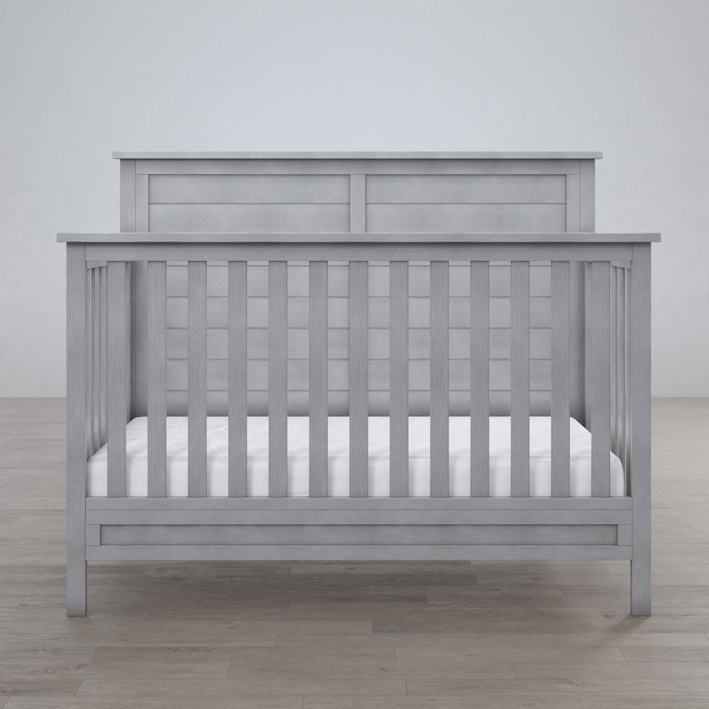 Rustic Grey 5-in-1 Convertible Crib F986932