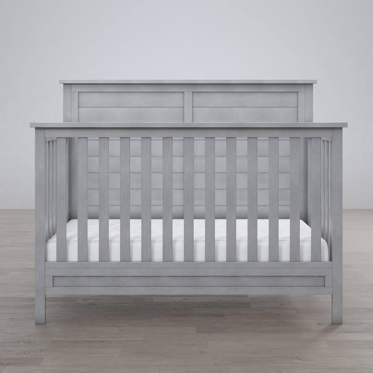 Rustic Grey 5-in-1 Convertible Crib F986932