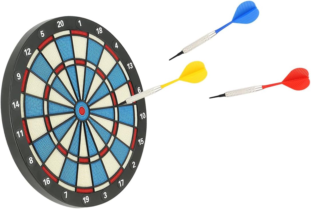 12 Pcs Dart with Plastic Soft Tip Points D116623
