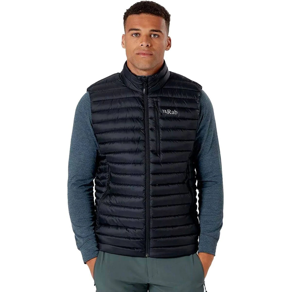 Black Microlight Vest B2693