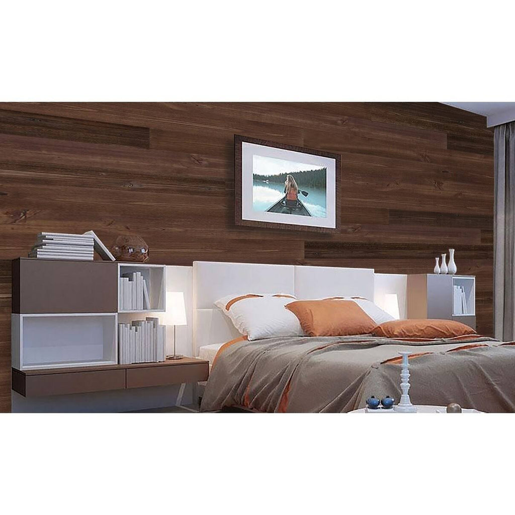 Reclaimed Peel & Stick Solid Wood Wall Paneling - 5 Box R5182