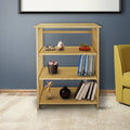 4 Shelf Folding Bookcase Natural G8420
