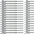 20 Pairs Steel Cable Railing Kit for 3/16 Cable G426
