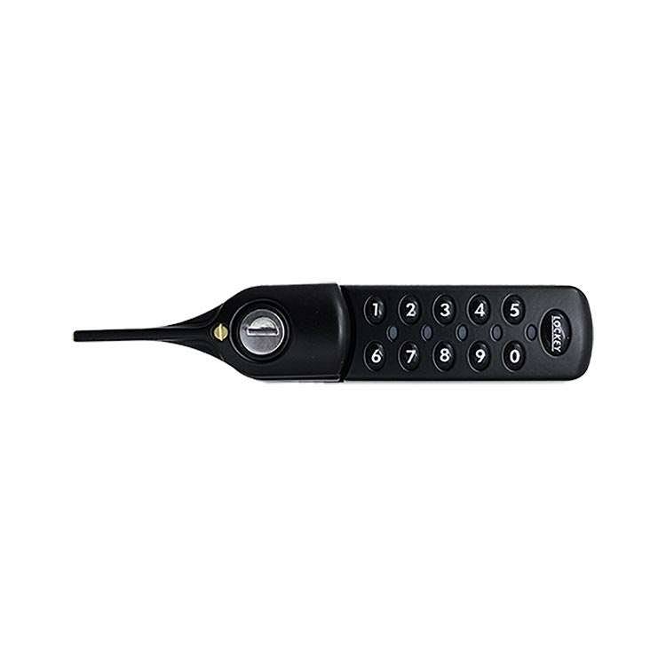 Digital Combination Cabinet & Locker Lock with Lever Handle, Silver P5898