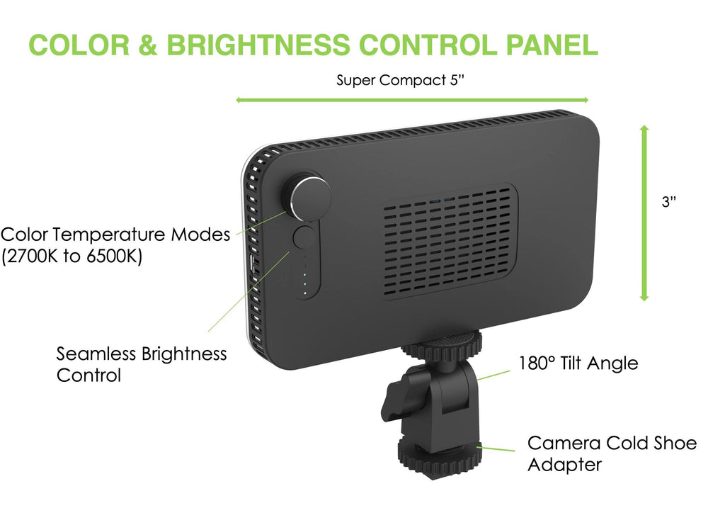 On-Camera LED Video Light V502