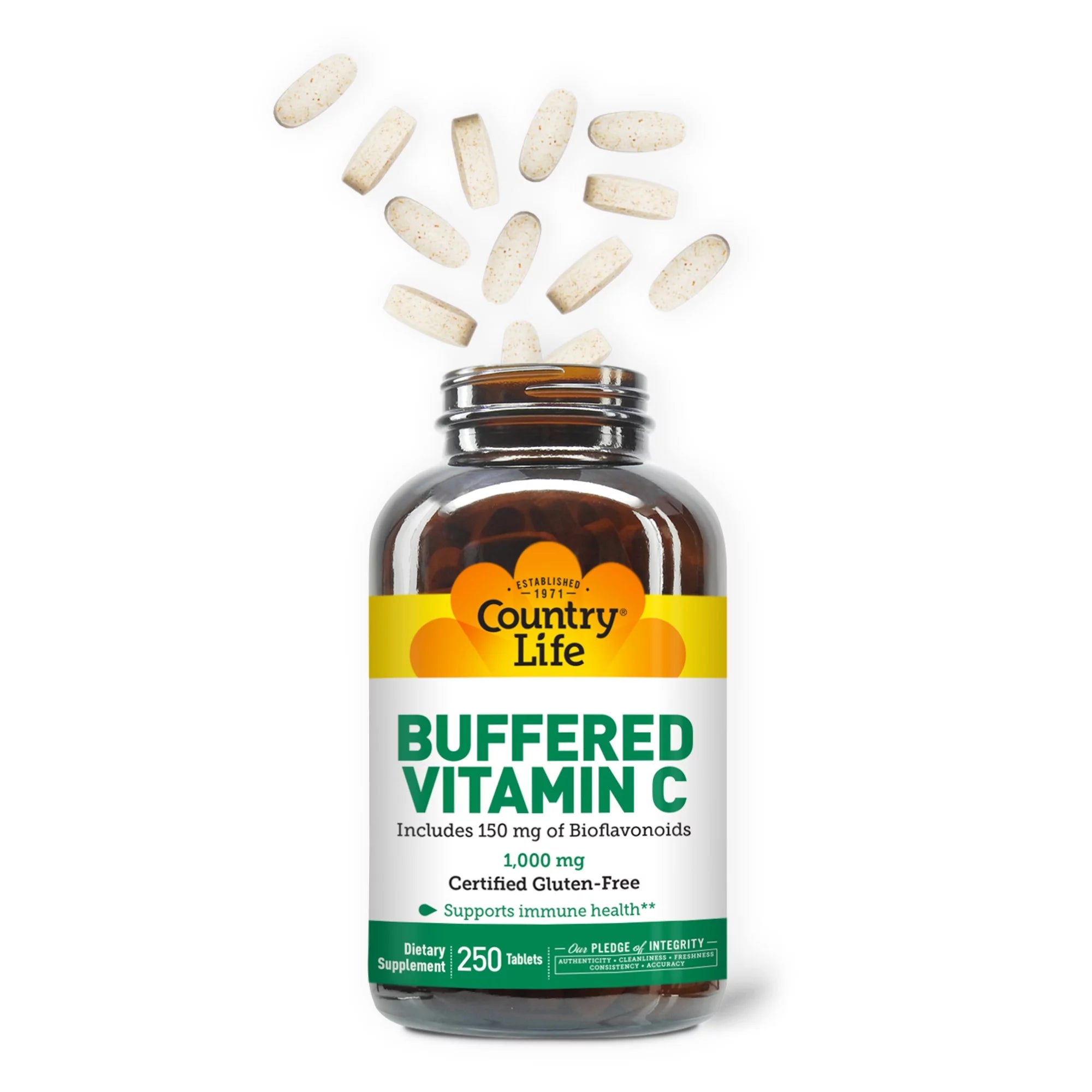 1,000 mg Vitamin C Tablets N129