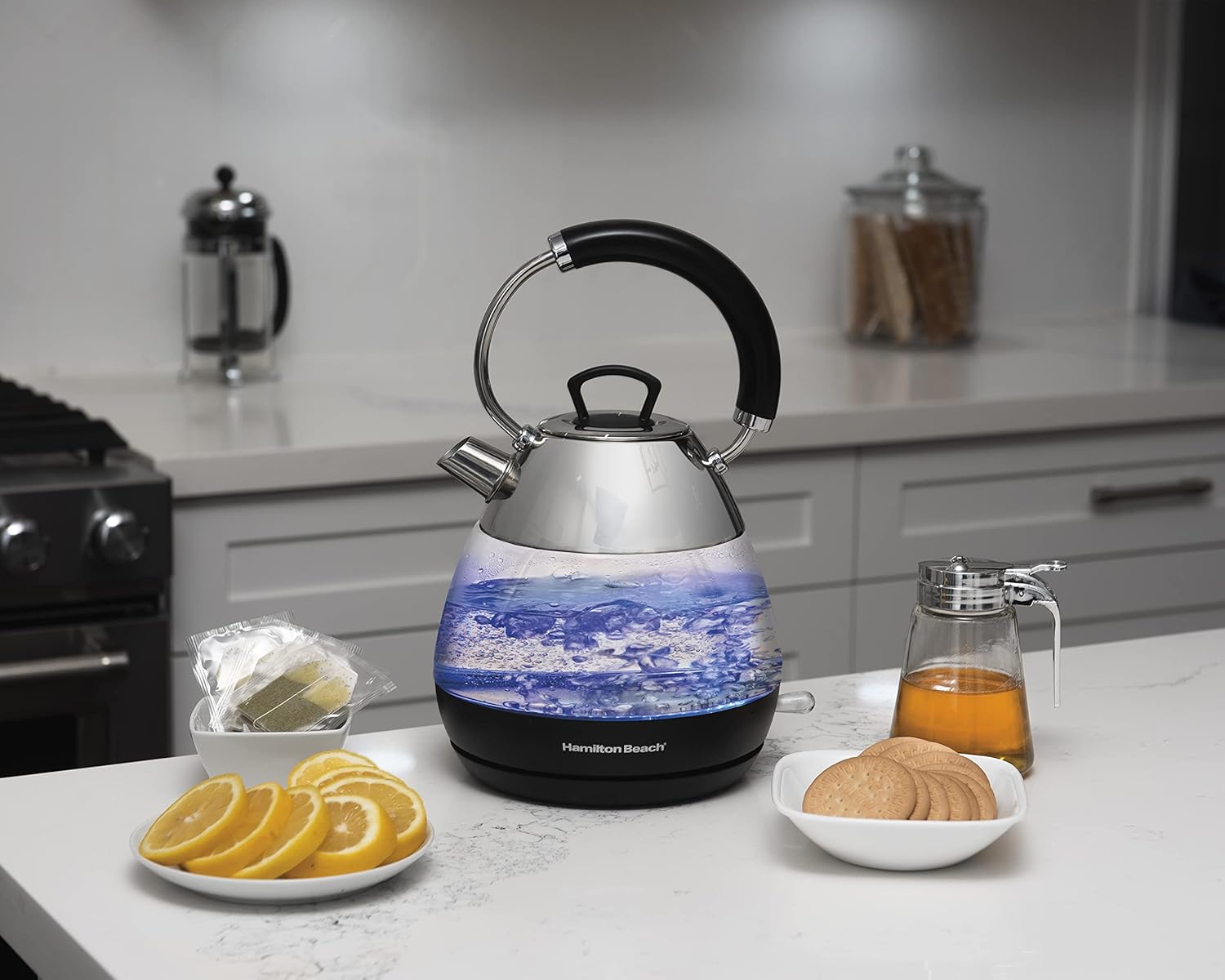 Glass Kettle A4591