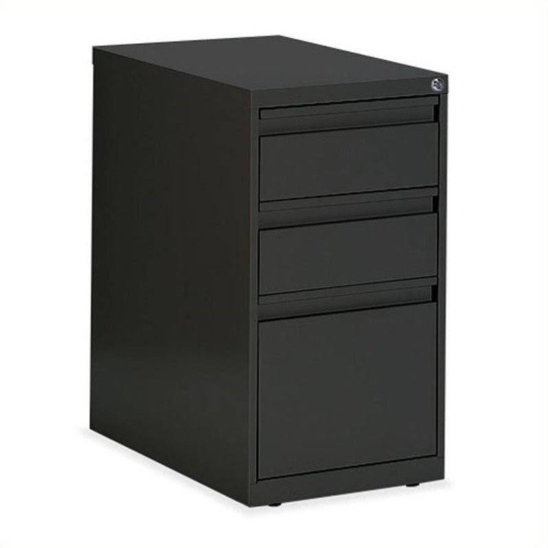 Light Grey 3 Drawer Vertical Metal File Cabinet D660049