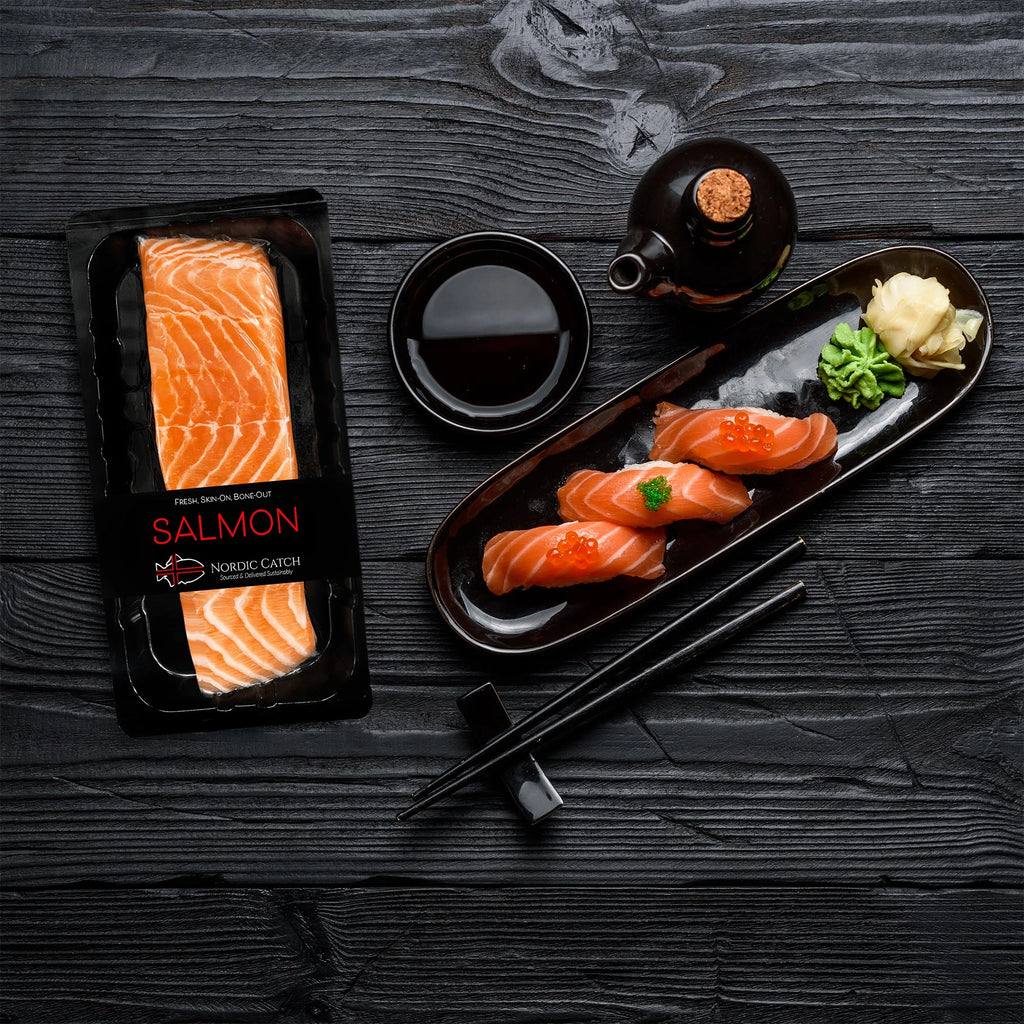 Sashimi Grade Salmon Fillet 10.6oz O525