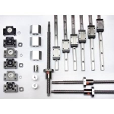 CNC Router Kit 16mm Rail Guideway System and Ball Screws XYZ Travel 48 inch x 48 inch x 10 inch V703