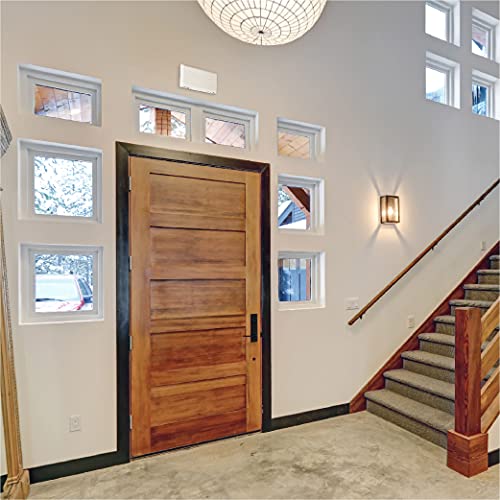 White Wired Door Bell Chime Kit with Transformer & Push Button I263