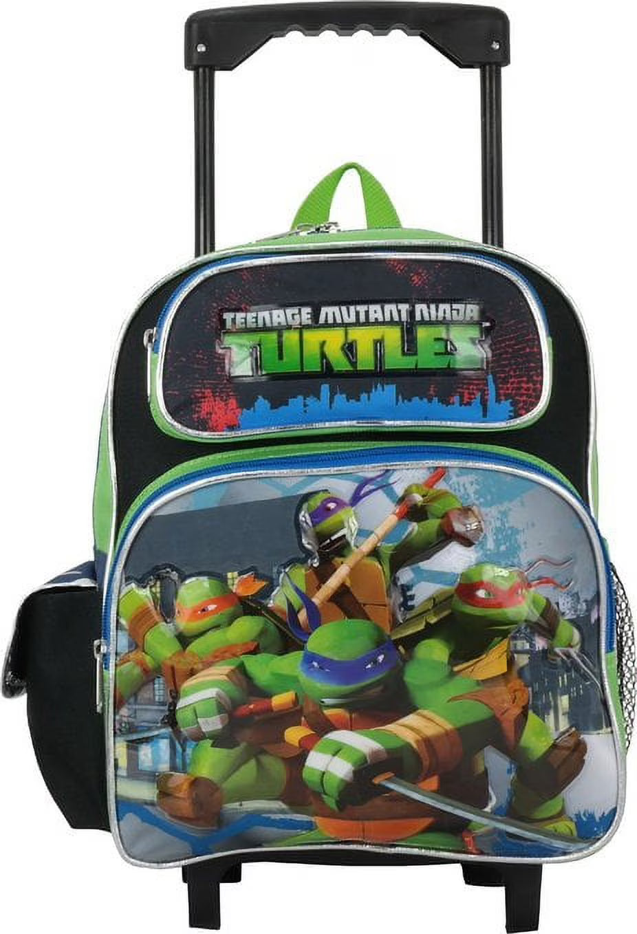 12 Green Rolling Backpack U9808
