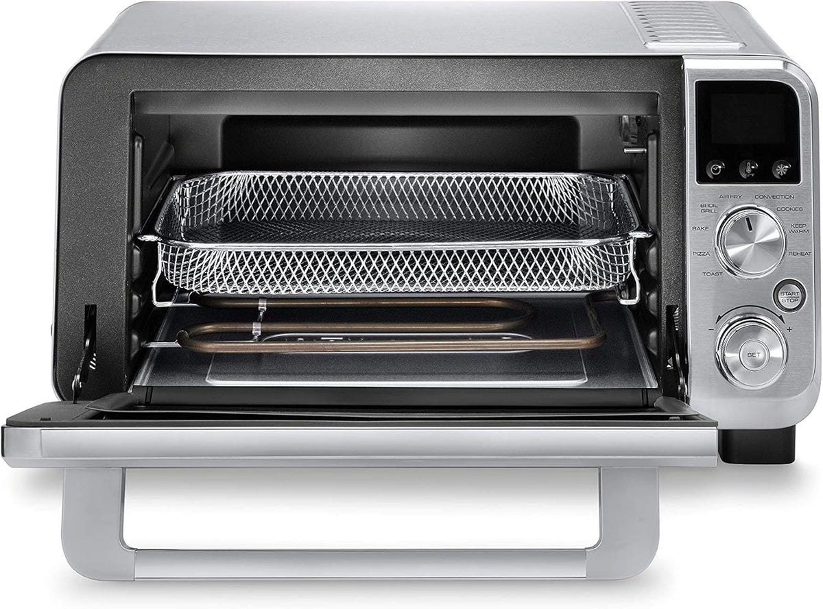 Stainless Steel 9-in-1 Digital Air Fry Convection Toaster Oven with Cooking Accessories M30336